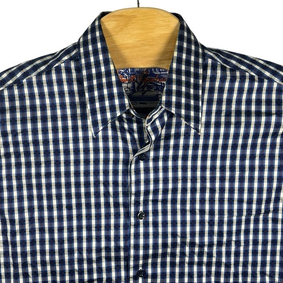 Robert Graham Other - Robert Graham Tailored Fit Men Medium Cotton Long Sleeve Button Up Shirt